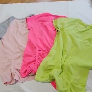 3 women's Athleta tops, size med, excellent cond!!